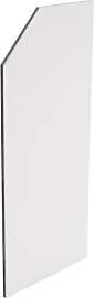 QIERF Urinal Trennwand 40x90cm Schamwand