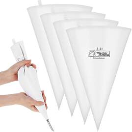 QiMan 4 Stück Profi Spritzbeutel, 46/40/35/30 cm