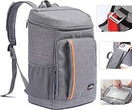 QINGLOU 28L Kühlrucksack Thermo Rucksack