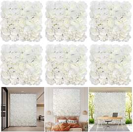 QinmiGarden Blumen Wand Hintergrund 6 Stück 42 *