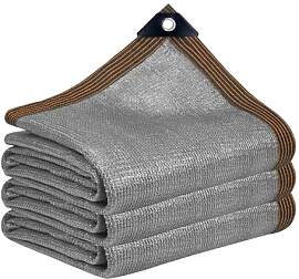 QOFLY Sonnensegel Rechteckig 2x4m Wasserdicht PES
