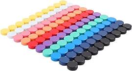 QOJOPU 100 Stück Magnete für Magnettafel &