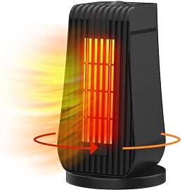 Qoosea Heizlüfter Energiesparend Leise 1200W