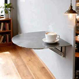 QSPNVFB Halbrund Wandklapptisch Kleiner Bartisch
