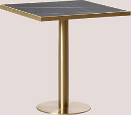 Quadratischer Bartisch 70x70 Cm Aus Manhattan