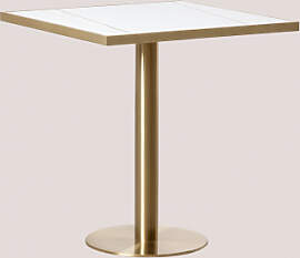 Quadratischer Bartisch 70x70 Cm Aus Manhattan