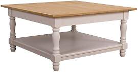 Quadratischer Landhaus Couchtisch Alois -