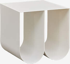 Quadratischer Nachttisch 40x40 Cm Aus Stahl Olavi