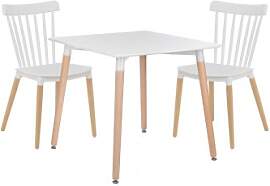 Quadratisches Tischset 80x80 Cm Aus Buchenholz Und 