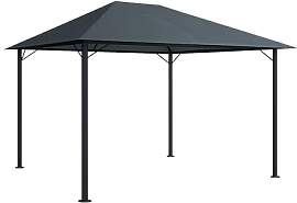 QUICK STAR Metall Garten Pavillon Nizza 3x4m Antik 