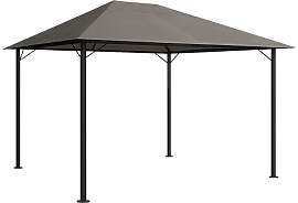QUICK STAR Metall Garten Pavillon Nizza 3x4m Antik 