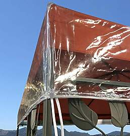 QUICK STAR Pavillon Schutzhaube 3x4 m Wasserdicht