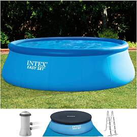 Quick-Up Pool INTEX "Easy Set", blau,