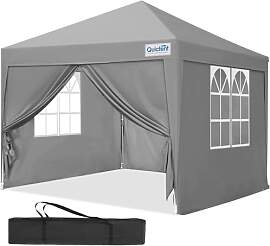 Quictent Pavillon 2x2m Faltpavillon mit 4