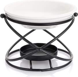Quixotical Duftlampe, Metall & Keramik