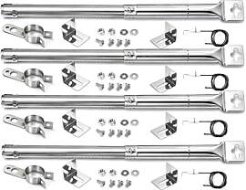 QuliMetal 31cm bis 45cm Universal Gasgrill Brenner 