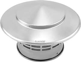 QWORK® 110 MM Regenhaube aus Edelstahl 304,