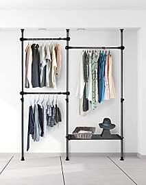 QWORK® teleskop garderoben, teleskop