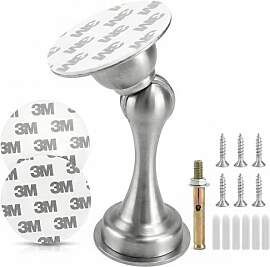 QWORK® Türstopper Magnetisch Aus Edelstahl, Mit