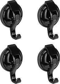 QZDAFFIC 4Pcs Saugnapf Haken, Vakuum