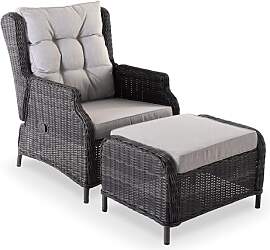 Raburg Gartenstuhl mit Relaxfunktion,