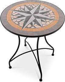 Raburg Mosaiktisch, 60 cm Ø, runder Gartentisch