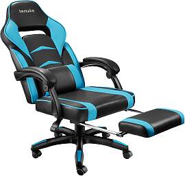 Racing Bürostuhl Comodo mit Fußstütze -