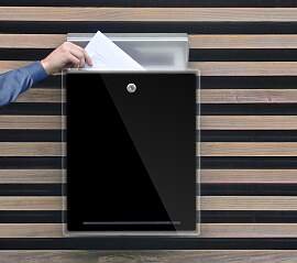 Radius Design Briefkasten Letterman 3 Edelstahl