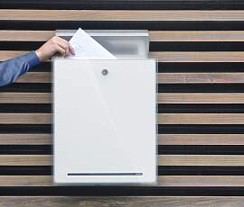 Radius Design Briefkasten Letterman 3 Edelstahl