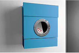 Radius Design Briefkasten Letterman II Blau