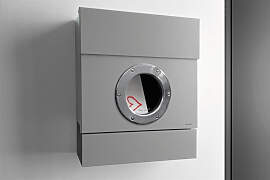 Radius Design Briefkasten Letterman II silber
