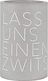 Räder Beton Flaschenkühler Lass Uns einen