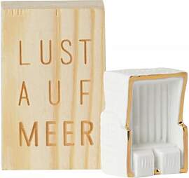 Räder Glückskästchen Strandkorb Lust auf Meer