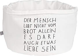 Räder Poesie et Table Brotkorb Der Mensch lebt
