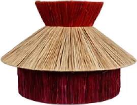 Raffia Lampenschirm Pole To Pole Lina