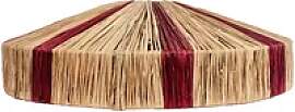 Raffia Lampenschirm Pole To Pole Sunny
