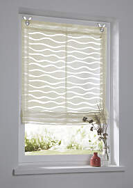 Raffrollo KUTTI "Enya", beige (natur),