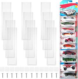 Rainmae 12 Stück Modellauto Vitrine zur