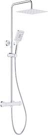 Rainsworth Duschsystem mit Thermostat Chrom, 25 *