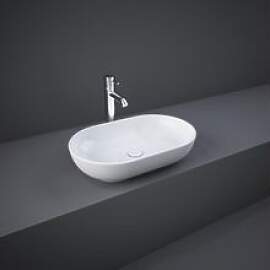 RAK Resort Aufsatz-Waschbecken FEECT5500AWHA oval, 