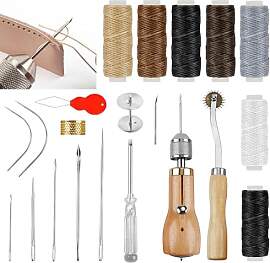 RAKUTE Leder-Nähset Leder Handwerk Werkzeuge mit