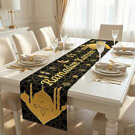 Ramadan Tischläufer, Seutgjie Ramadan Deko Tisch
