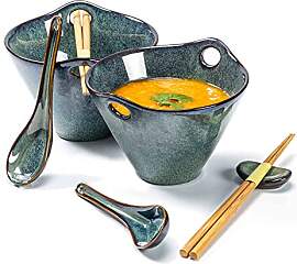 Ramen Schüssel, Set Suppenschalen inklusive