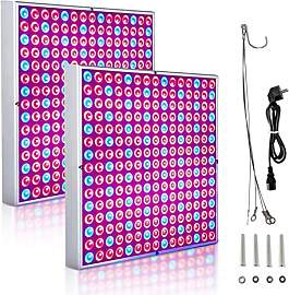 Randaco 2x15W LED Pflanzenlampe, Pflanzenlicht