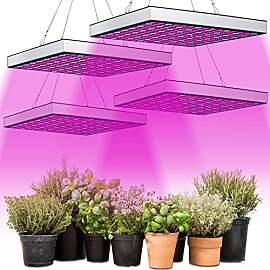 Randaco 4x15W LED Pflanzenlampe, LED Pflanzenlicht 
