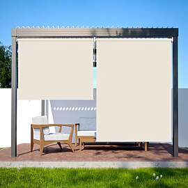 Randaco Senkrechtmarkise Vertikalmarkise 140x240cm 