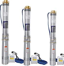 Randaco Tiefbrunnenpumpe 1,10 kW, Tiefbrunnenpumpe 