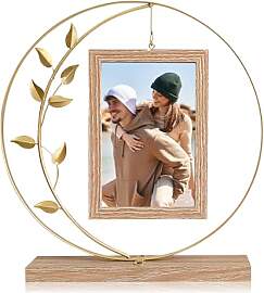 RANJIMA Bilderrahmen Personalisiert für 2 Bilder, 