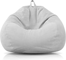 RANJIMA Sitzsack für Erwachsene, 100 x 120 cm
