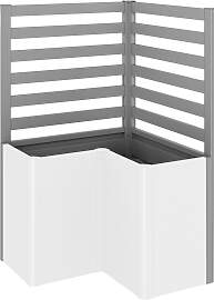 Rankgitter BIOHORT, grau (quarzgrau, metallic),